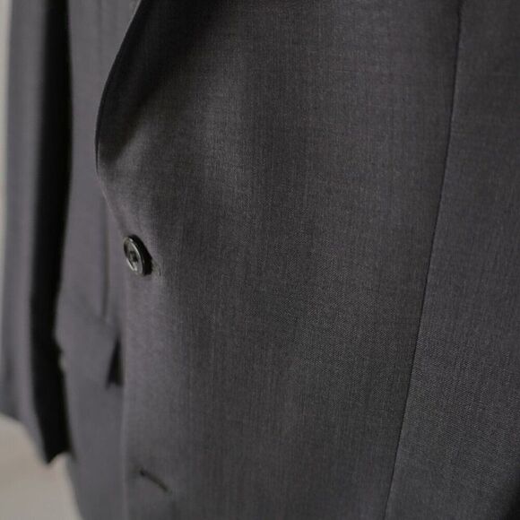 Joseph Abboud Wool Blend Gray 2 Button Blazer 42R - Picture 4 of 13